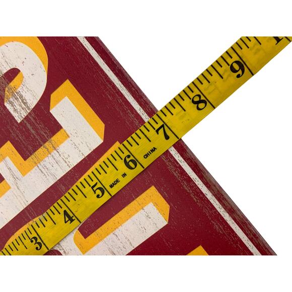 Red Shed Farm Fresh Wood Indoor Sign 24" x 7" - Picture 6 of 6